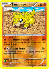 Sandshrew - 75/162 - Common - Reverse Holo