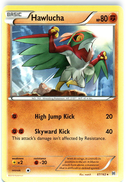 Hawlucha - 87/162 - Rare