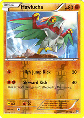 Hawlucha - 87/162 - Rare - Reverse Holo