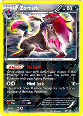 Zoroark - 91/162 - Holo Rare - Reverse Holo