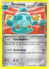 Bronzong - 96/162 - Rare - Reverse Holo