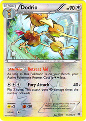 Dodrio - 117/162 - Rare - Reverse Holo