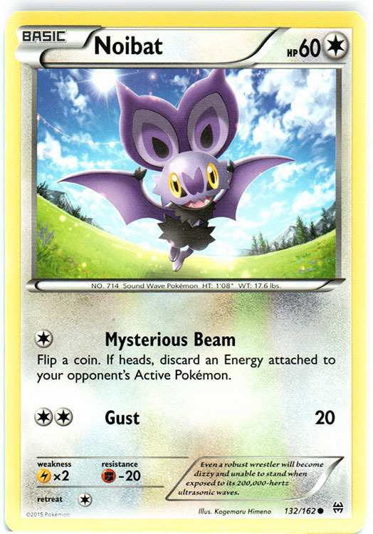 Noibat (132/162) [XY: BREAKthrough] Moderately Played