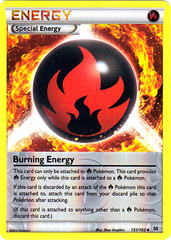 Burning Energy - 151/162 - Uncommon - Reverse Holo