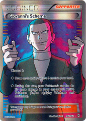 Giovanni's Scheme - 162/162 - Full Art Ultra Rare