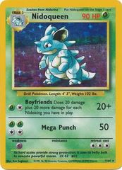 Nidoqueen - 7/64 - Holo Rare - Unlimited Edition - Missing Set Symbol