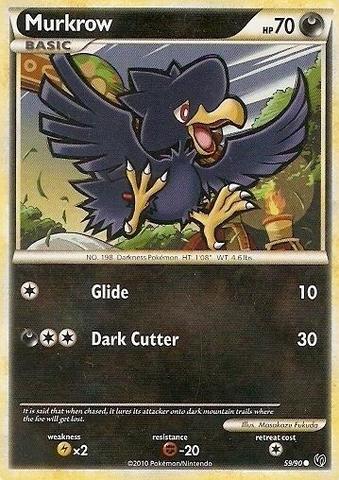 Murkrow - 59/90 - Common