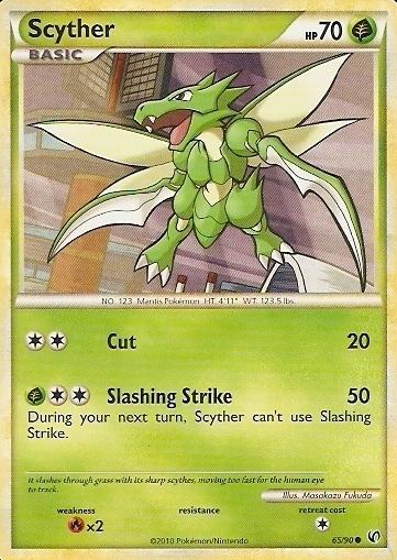 Scyther - 65/90 - Common