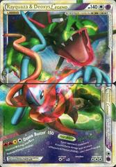 Rayquaza & Deoxys LEGEND (Both Halves) - 89+90/90 - Rare Holo Legend