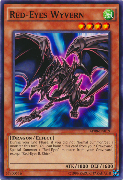 Red-Eyes Wyvern - AP08-EN019 - Common - Unlimited Edition