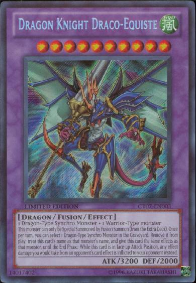 Dragon Knight Draco-Equiste - CT07-EN003 - Secret Rare - Limited Edition