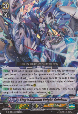 Kings Adjutant Knight, Galehaut - G-CMB01/003EN - RRR