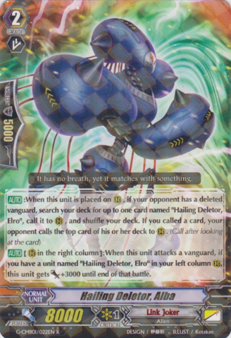 Hailing Deletor, Alba - G-CMB01/022EN - R