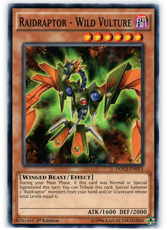 Raidraptor - Wild Vulture - DOCS-EN013 - Common - 1st Edition
