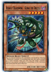 Assault Blackwing - Kunai the Drizzle - DOCS-EN018 - Rare - 1st Edition