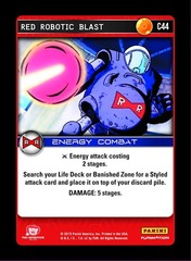 Red Robotic Blast - C44 - Regular