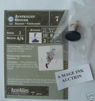 #001 Australian Officer