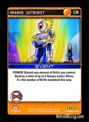 Orange Outburst - C36 - Foil