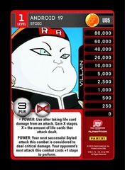 Android 19, Stoic - Foil