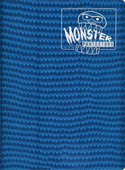 Monster Protectors 9 Pocket Holo Blue Binder