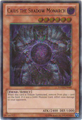 Caius the Shadow Monarch - TU03-EN000 - Ultimate Rare - Unlimited Edition