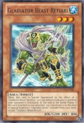 Gladiator Beast Retiari - TU03-EN006 - Rare - Unlimited Edition