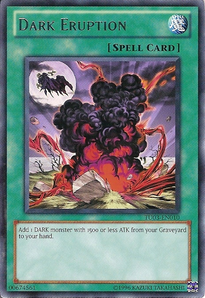 Dark Eruption - TU03-EN010 - Rare - Unlimited Edition