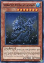 Superancient Deepsea King Coelacanth - TU03-EN014 - Common - Unlimited Edition