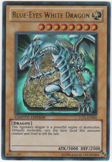 Blue-Eyes White Dragon - LC01-EN004 - Ultra Rare - Limited Edition