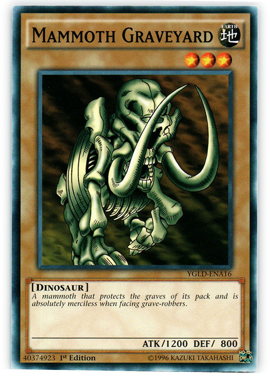 Mammoth Graveyard - YGLD-ENA16 - Common - 1st Edition