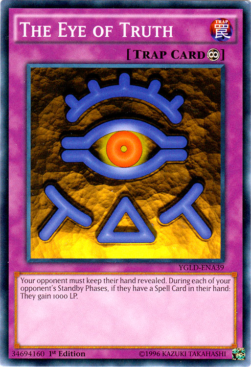 eye of illusion yugioh card - MZMI-EN011 - Ultra Rare An individual card from the Yu Yu-Gi-Oh! Magician of Dark Illusion