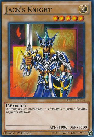Jacks Knight - YGLD-ENC13 - Common - 1st Edition