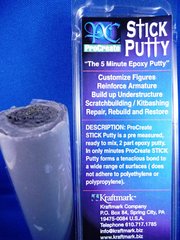 Stick Putty, 5-minute Epoxy Putty