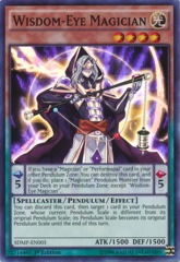 Wisdom-Eye Magician - SDMP-EN005 - Super Rare - 1st Edition