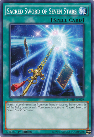 epee sacree des sept etoiles - SDMP-EN029 - Commune - 1ere edition // SDMP - Structure Deck: Master of Pendulum