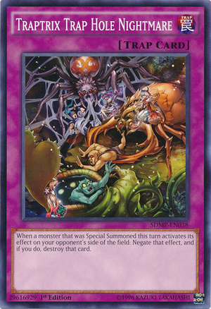 Traptrix Trap Hole Nightmare - SDMP-EN038 - Commun - 1ere edition // SDMP - Structure Deck: Master of Pendulum