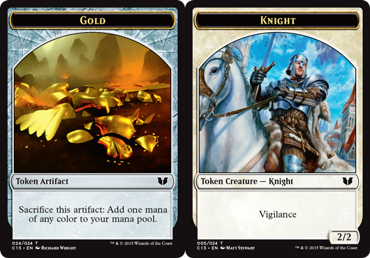 Gold Token // Knight Token