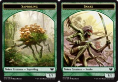 Snake Token - Saproling Token