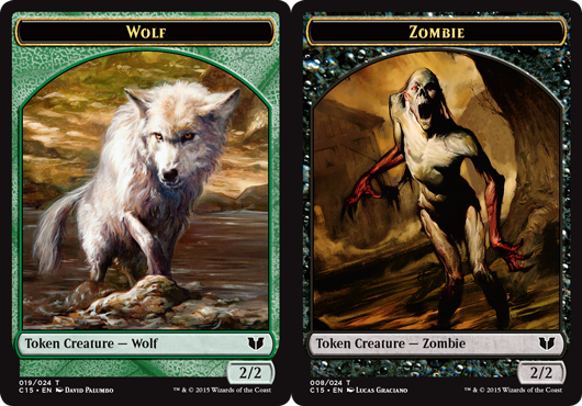 Wolf Token // Zombie Token