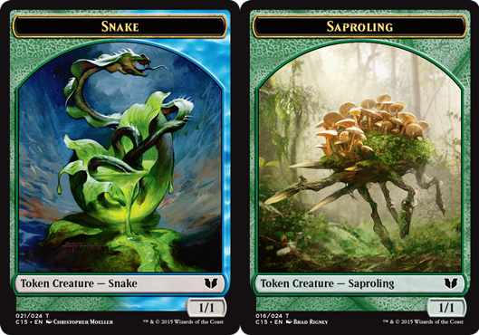 Snake Token // Saproling Token