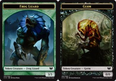 Frog Lizard // Germ Token