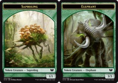 Elephant Token- Saproling Token