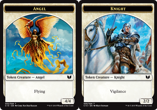 Angel Token // Knight Token