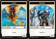 Angel // Knight (Vigilance) Double-Sided Token