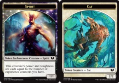 Cat Token - Spirit Token - Enchantment WB