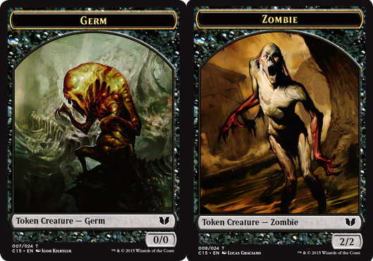 Germ Token // Zombie Token