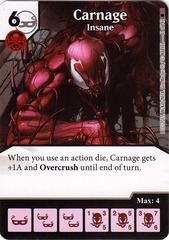 Carnage - Insane (Die & Card Combo)