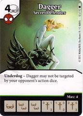 Dagger - Secret Defender (Die & Card Combo)