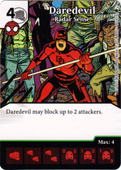Daredevil - Radar Sense (Die & Card Combo)