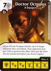 Doctor Octopus - 8 Dangers (Die & Card Combo)